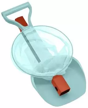 Schildkr&ouml;t 2in1 Teleskop-Beachtoy Set Schaufel + Kescher (970248)