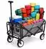 BigDean Faltbollerwagen bis 80kg, grau/schwarz (1002820)
