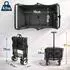 BigDean Faltbollerwagen bis 80kg, grau/schwarz (1002820)