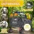 Tresko Faltbarer Bollerwagen 300L, 150kg, All-Terrain-Räder, anthrazit (TKHW-007)