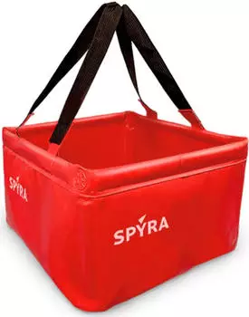 Spyra SpyraBase faltbare Wasserbasis rot 15L (30x30x18cm)
