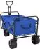 vidaXL Klappbarer Transportwagen blau, Stahl/Oxford-Polyester, 89x63x96cm (42020657)