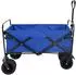 vidaXL Klappbarer Transportwagen blau, Stahl/Oxford-Polyester, 89x63x96cm (42020657)