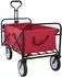 vidaXL Klapp-Handwagen Oxford-Stoff, rot