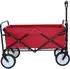 vidaXL Klapp-Handwagen Oxford-Stoff, rot