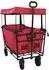 vidaXL Klapp-Handwagen Oxford-Stoff, rot, 105x56,5x116cm