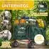 Tresko Bollerwagen faltbar 300L, 150kg, mit Bremse, grün (TKHW-003)