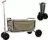 Beachtrekker LiFe faltbarer Bollerwagen mit Feststellbremse, beige, PU-Reifen (1107PU)