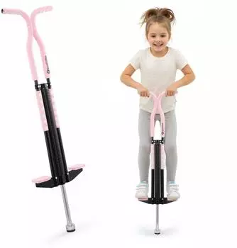 HyperMotion POGO Sprungstab Kinder/Jugendliche bis 50kg, rosa