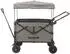 Kettler Bollerwagen EASY faltbar, grau, mit Bremse & Sonnenverdeck