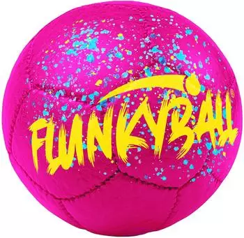Gomazing Flunkyball Spielball 15cm, pink/gelb, wasserfest