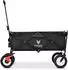 FUXTEC FX-CT100 faltbarer Bollerwagen, 75kg Traglast, schwarz (FX-CT100)