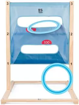 BS Toys 2-in-1 Leitergolf- und Scheibenwurfspiel, Outdoor, ab 8 Jahre (GA540)