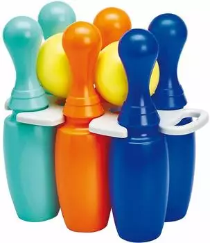 Ecoiffier Bowling-Kegelspiel 6 Kegel 23cm (ECO155)