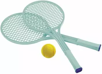 Ecoiffier Tennis Play Set, 2 Schläger + Schaumstoffball (7600000190)