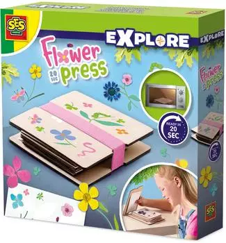 SES Creative Blumenpresse, Kreativ-Set (25201)