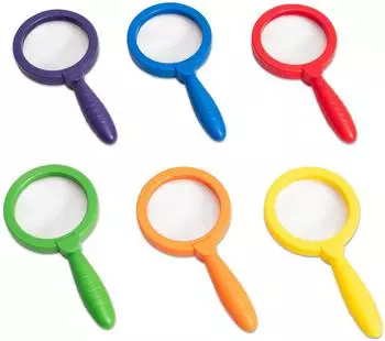 Betzold Lupen Regenbogenset, 6 St&uuml;ck (759546)