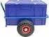 BRB Transportwagen mit herausnehmbarer Kunststoffkiste 600x400x320mm, pannensicher, 200kg, blau (21425)