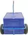 BRB Transportwagen mit herausnehmbarer Kunststoffkiste 600x400x320mm, pannensicher, 200kg, blau (21425)
