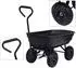 vidaXL Garten-Kippwagen 300kg 75L schwarz (92579)