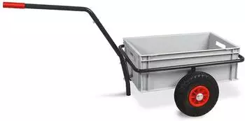 BRB Transportwagen mit Kunststoffkasten 200kg, anthrazit/grau (77271)