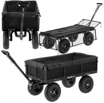 Trizeratop Schubkarre XL 450kg Luftreifen 13" (TRI-YT-86970)