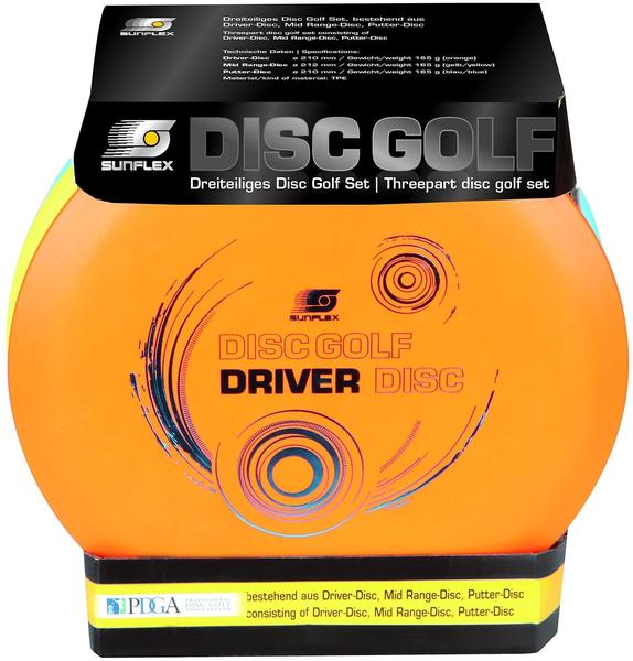 Sunflex Disc Golf Set sortiert 80190