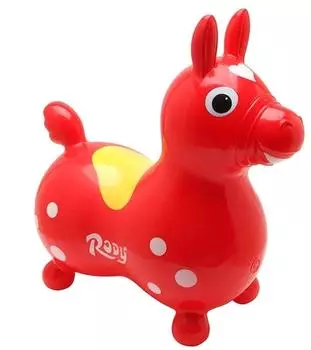 Rehaforum Rody Hüpfpferd rot