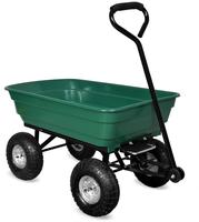 Gardebruk - Transportwagen Mit Kippfunktion 300kg Belastbar Luftbereift 75l...