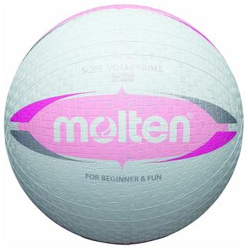 Molten Softball Volleyball Weiß/Pink