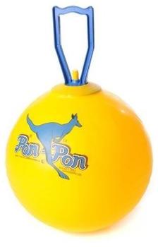 Pezzi Pon Pon Ball Hüpfball gelb (PZ11041)