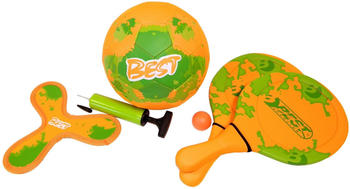 Best Sporting Neopren Beach Game Set orange/green (64263)