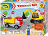 Simm Spielwaren LENA 01631 - Truckies Set Baustelle, Kipper, Bagger und...