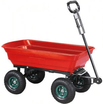 Actionbikes Bollerwagen Dumper mit Kippfunktion 10 Zoll rot