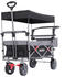 Arebos Bollerwagen Premium mit Dach