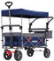 Arebos Bollerwagen Premium mit Dach