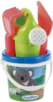 Ecoiffier Sandspielzeug Eimer mit Gießkanne und Zubehör - Koala
