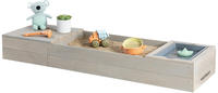 MUDDY BUDDY Sandkasten "Space Saver" warmgrau