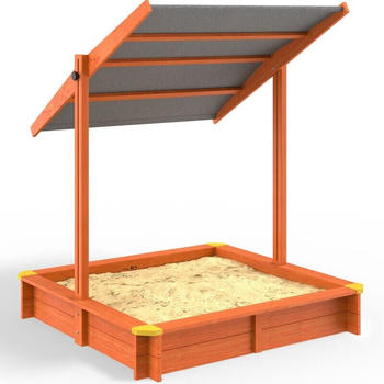 Deuba Sandkasten Max mit Dach 140 x 140 cm