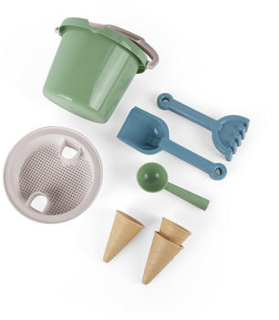 Dantoy Bucket set w. Ice cream cones - green (4800)