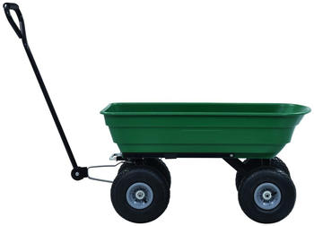 vidaXL Rollwagen Garten-Kippwagen 300 kg 75 L Grün (1 St)