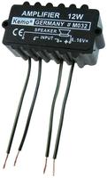 Kemo M032N Mono-Verst&auml;rker Baustein 6 V/DC, 9 V/DC, 12 V/DC, 16 V/DC 12W 4&Omega;