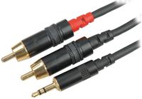 Cordial CFY6WCC, Cordial Audio Adapterkabel [1x Klinkenstecker 3.5mm - 2x