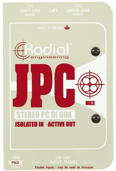 Radial JPC computer DI