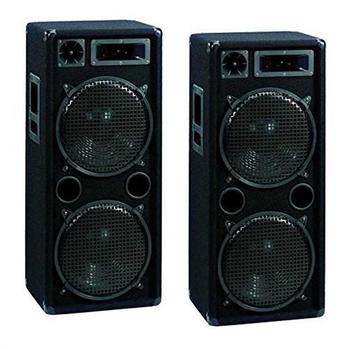 Omnitronic Paar Omnitronic DX 2222 DJ PA Boxen 2000 Watt 2 Etagen