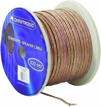 Omnitronic LS-Kabel 2 x 2,5mm² (100m)