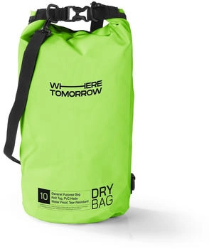 Where Tomorrow Dry Bag 10L Style 01 green