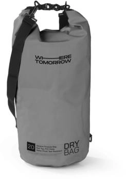 Where Tomorrow Dry Bag 20L Style 01 grey