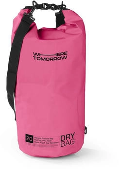 Where Tomorrow Dry Bag 20L Style 01 pink
