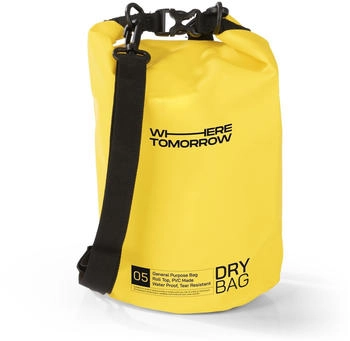 Where Tomorrow Dry Bag 5L Style 01 yellow